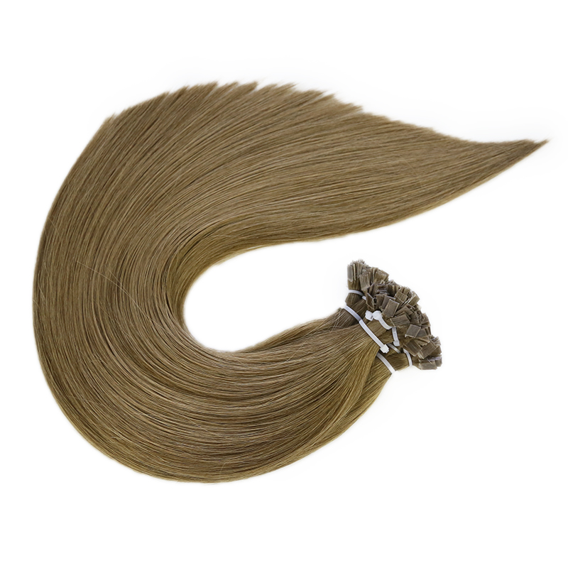 Wholesale Flat Tip Hair Extension Remy Virgin Double Drawn Flat Tip Hair Extension Human Hair